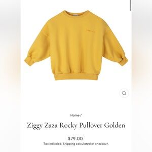 Ziggy Zaza oversized sweatshirt